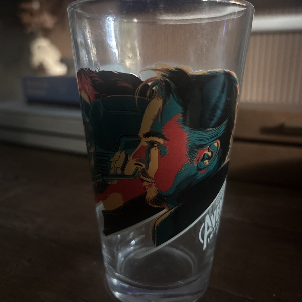 Avengers Infinity War Alamo Drafthouse MONDO Pint Glass